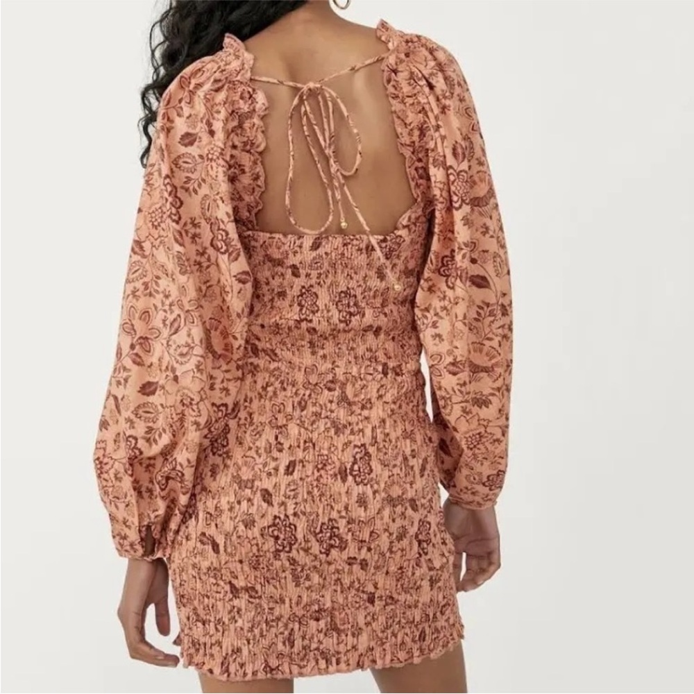 Free People Women’s Smock It to Me Mini Dress - Picture 2 of 15